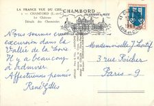 CPM La France vue du Ciel Chambord (L et C)Le Chateau Details des Cheminees