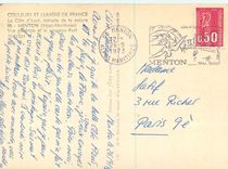 CPM La Cote d'Azur  miracle de la nature Menton (Alpes Maritimes)