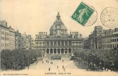 CPA Monument de ste etienne L'hotel de ville