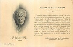 CPA Jean de Cognot le Cathedrale au sens de la yonne