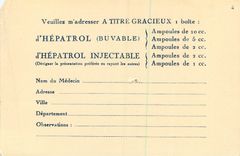 CPA Paris laboratoires albert rolland Rue Platon Paris 15eme