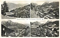 CPM Souvenir de Gryon