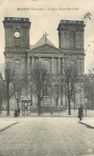 CPA Belfort l'Eglise Saint Christophe 