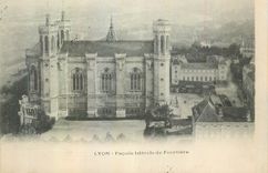 CPA Lyon Facade laterale de Fourviere