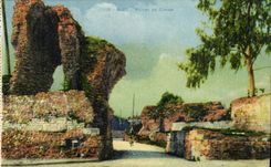 Nice CPA Ruins of Cimiez