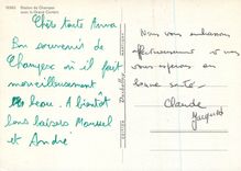 CPM Station de Champex avec le Grand Combin