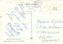 CPM Painted Limestone Bust of Queen Nefertiti