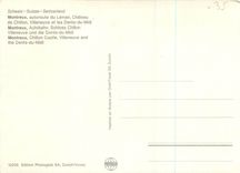 CPM Suisse Montreux autoroute de Leman Chateau de Chillon Villeneuve et les Dents du Midi