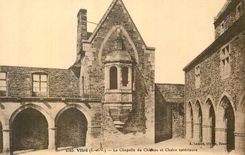 CPA Vitre (I et V)La Chapelle du Chateau et Chaire exterieure