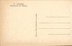 Lourdes - Blessing of the Patients - CPA