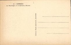 Lourdes - the Basilica and the Breton Martyrdom - CPA