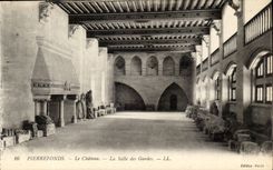 Oise - Pierrefonds - the Castle - the Room of the Guards - CPA
