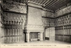 Oise - Pierrefonds - the Castle - the Room has to sleep of Lord - CPA
