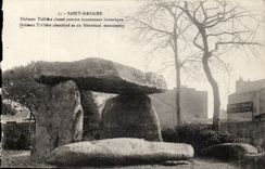 Saint Nazaire - Trilishe Dolmen like historic building - CPA
