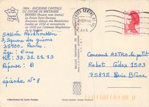 CPM Rennes Le Palais Saint Georges Ancienne abbaye des Benedictins 