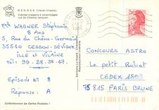 CPM Rennes Ille et Vilaine Vieilles maisons a colombages rue du Champ Jacquet 