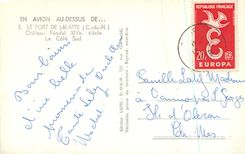 CPM Le Fort de Lalatte C du N Chateau Feodal Le Cote Sud