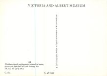 CPM Jar Alkaline glazed earthenware painted in lustre Victoria and Albert Museum  Egypte