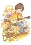 CPM Enfants Guitare