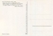 CPM Schottenmeister Wien Fluite en Egypte au fond une vue de Vienne 