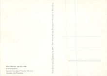 CPM Hans Memling Hirtenszene Munchen 