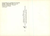 CPM Montpellier Herault Quartier Aragonais Vue de l Eglise Saint Roch 