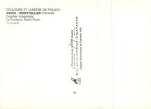 CPM Montpellier Herault Quarties Aragonais La Fontaine Saint Roch 