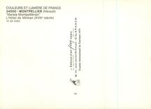 CPM Montpellier Herault Marais Montpellierain L Hotel de Mirman 