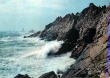 CPM Vue Generale de la Pointe du Raz La Bretagne en Couleurs