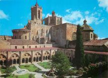 CPM Tarragona Costa Dorada Cathedrale Jardin de la Cloitre et Clocher