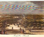 CPM Montpellier (Herault) Au Temps Jadis La Place du Peyrou