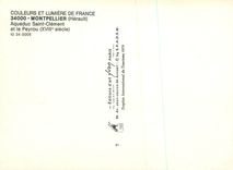 CPM Montpellier (Herault) Couleurs et Lumiere de France Aqueduc Saint Clement et le Peyrou (XVIIIe Siecle)