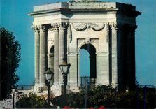 CPM Montpellier (Herault) Le Chateau d'Eau Hexagonal (par Giral) du XVIIIe Siecle