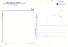 CPM Montpellier (Herault) Le Chateau d'Eau Hexagonal (par Giral) du XVIIIe Siecle