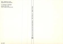 CPM Paris Musee du Louvre Departement des Sculptures La Vierge a l'Enfant Lorraine vers 1330