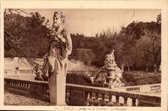 Nimes CPA Garden of the Fountain Nymphee