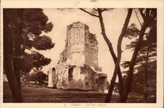 Nimes CPA the Magne tower