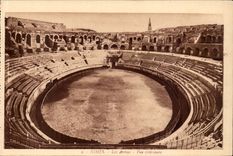 Nimes CPA the arena Seen interior