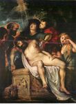 CPM Roma P P Rbens Christ depose (Galerie Borghese)