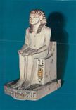CPM Museo Egizio di Torino Statuetta in calcare colorato di Amenofi I Circa 1400 a C