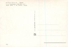 CPM Museo Egizio di Torino II re Tutanchamon (1347 1339 a C) Stante presso il dio Amonra Calcare