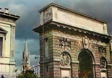 CPM Montpellier (Herault) La porte du Peyrou arc de triomphe construit en 1691 en l'honneur de Louis XIV