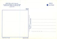 CPM Montpellier (Herault) La porte du Peyrou arc de triomphe construit en 1691 en l'honneur de Louis XIV