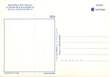 CPM Montpellier (Herault) A l'entree de la promenade du Peyrou la porte du Peyrou