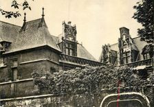 CPM Paris Hotel parisien des abbes de Cluny Fin du XVe s Architecture Les toitures des belles habitation citadines de st