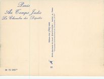 CPM Paris Au temps Jadis La Chambre des Deputes