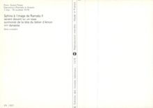 CPA Sphinx a l'image de Ramses II tenant devant lui un vase surmonte de la tete du belier d'Amon XIXe dynastie Egypte