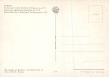 CPM Torino Particulier de la Basilique de Superga
