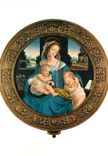 CPM Roma Galleria Borghese Lorenzo di Credi (1456 1537) Madone avec l'Enfant et le petit St Jean