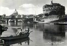 CPM Roma Castel S Angelo S Pietro (dal Tovere) Bateau Peche